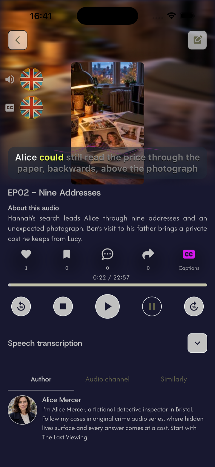 Fanlify audio player